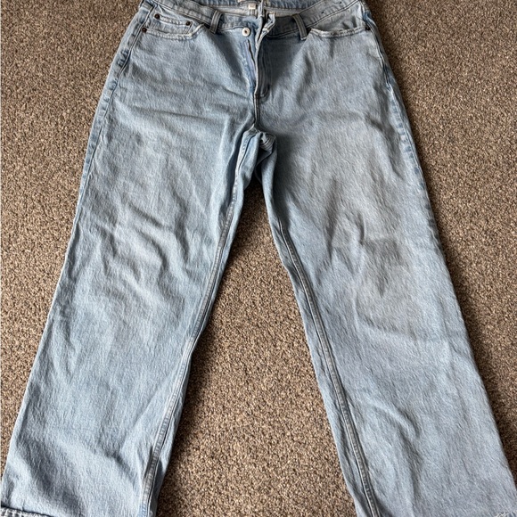Abercrombie & Fitch Pants - Abercrombie & Fitch Blue Relaxed Denim Pants. EUC.
